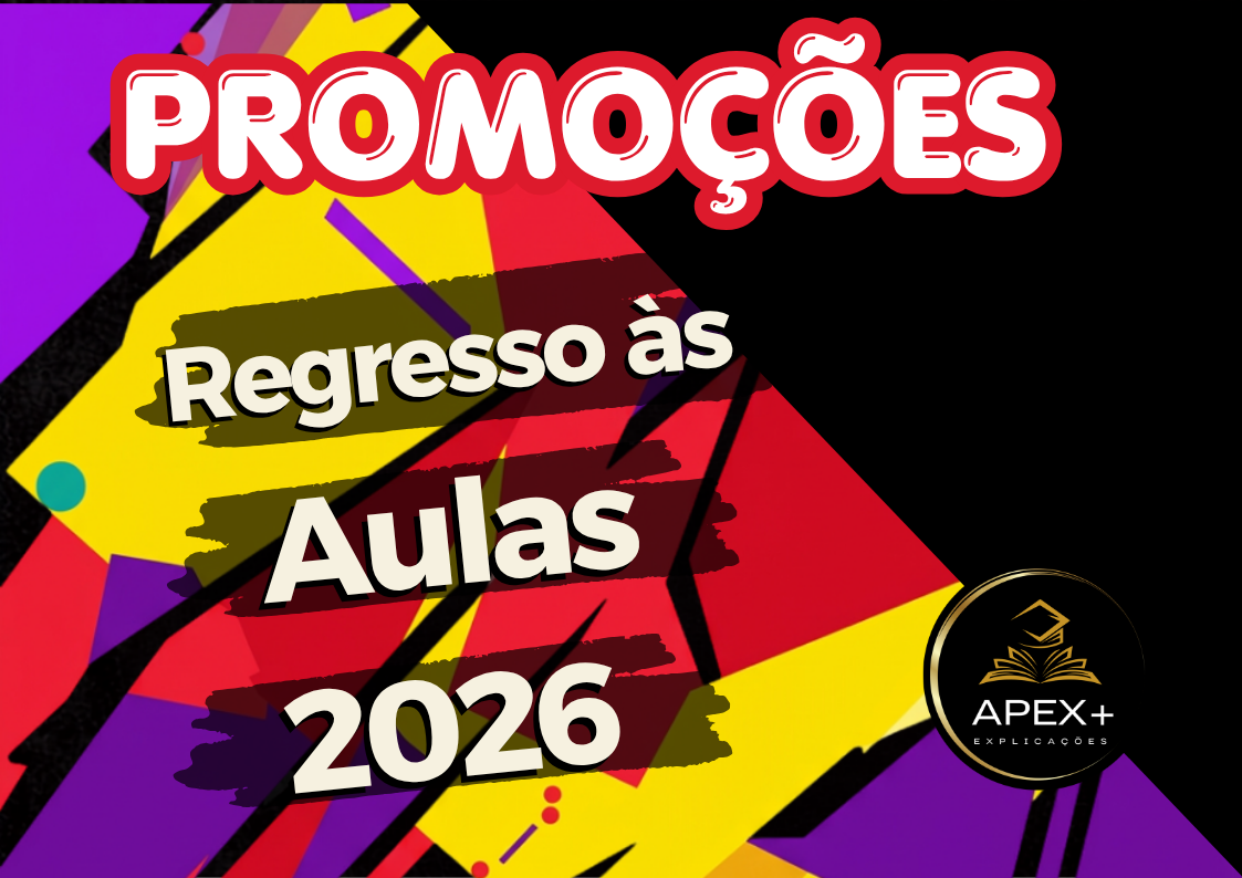 Cartaz promocional do novo ano letivo 2026/2027